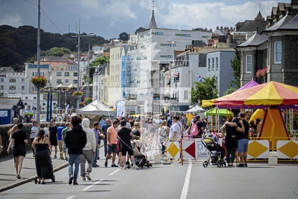 Picture by Peter Frankland. 23-08-24 The last of the Seafront Sunday events for 2024 was a food themed event.