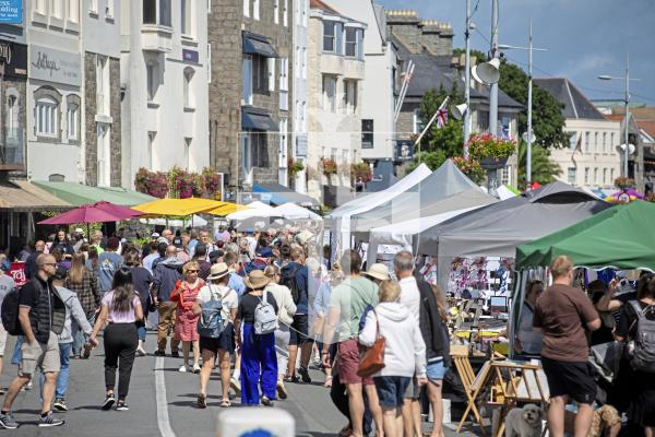 Picture by Peter Frankland. 23-08-24 The last of the Seafront Sunday events for 2024 was a food themed event.