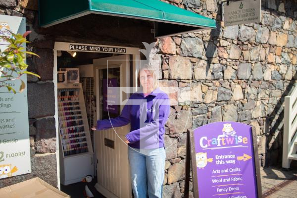 Photo by Erin Vaudin. 27.08.24. The owner of Craftwise, Laura Meinke experienced flooding in her shop over the weekend due to heavy rainfall.