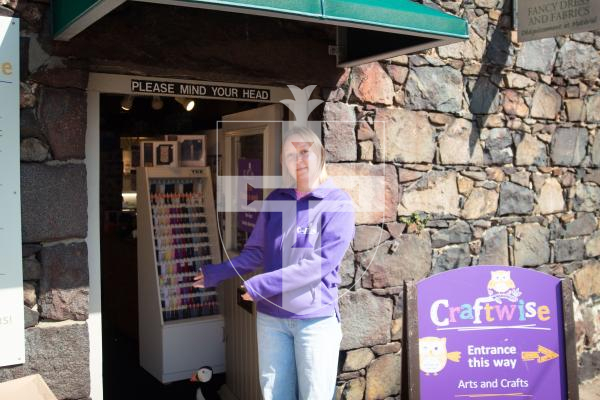 Photo by Erin Vaudin. 27.08.24. The owner of Craftwise, Laura Meinke experienced flooding in her shop over the weekend due to heavy rainfall.