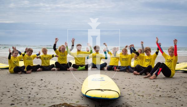 Photo by Erin Vaudin. 28.08.24. It is Guernsey Surf School's last week of Summer School.