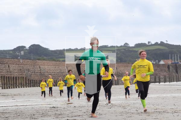 Photo by Erin Vaudin. 28.08.24. It is Guernsey Surf School's last week of Summer School.