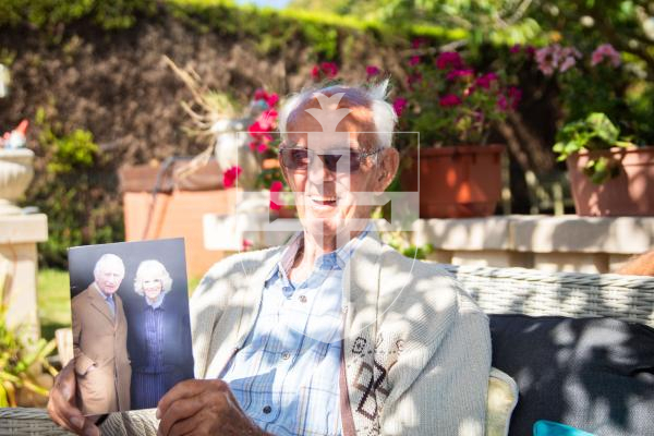 Photo by Erin Vaudin. 29.08.24. Lawrence Torode is celebrating his 100th birthday.