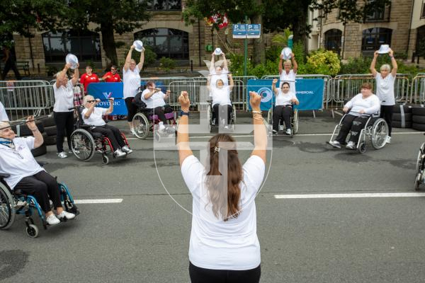 Picture by Karl Dorfner. 01-09-2024 - Havelet Regatta - The 'Wheelchairography' event with wheelchair dances to music