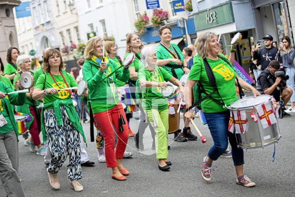 Picture by Sophie Rabey.  07-09-24.  Channel Island Pride 2024 celebrations in St Peter Port Town.