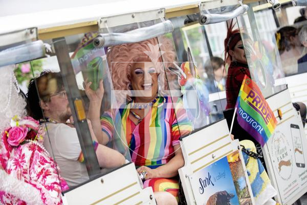 Picture by Sophie Rabey.  07-09-24.  Channel Island Pride 2024 celebrations in St Peter Port Town.