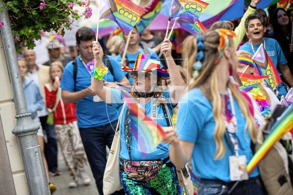 Picture by Sophie Rabey.  07-09-24.  Channel Island Pride 2024 celebrations in St Peter Port Town.