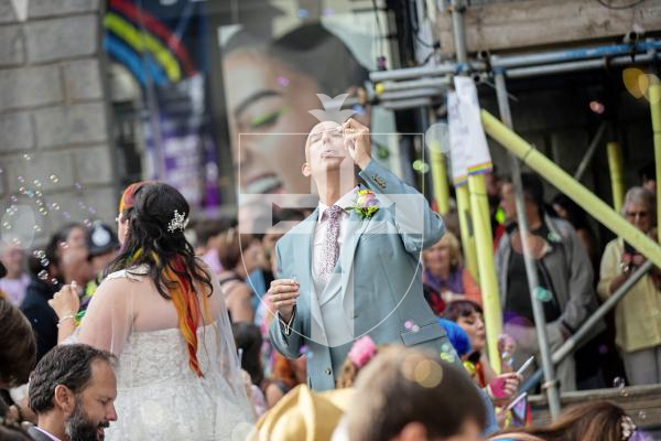 Picture by Sophie Rabey.  07-09-24.  Channel Island Pride 2024 celebrations in St Peter Port Town.