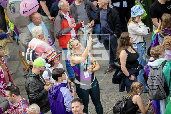 Picture by Sophie Rabey.  07-09-24.  Channel Island Pride 2024 celebrations in St Peter Port Town.