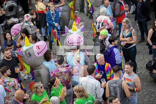 Picture by Sophie Rabey.  07-09-24.  Channel Island Pride 2024 celebrations in St Peter Port Town.