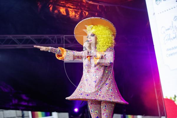 Picture by Sophie Rabey.  07-09-24.  Channel Island Pride 2024 celebrations in St Peter Port Town.