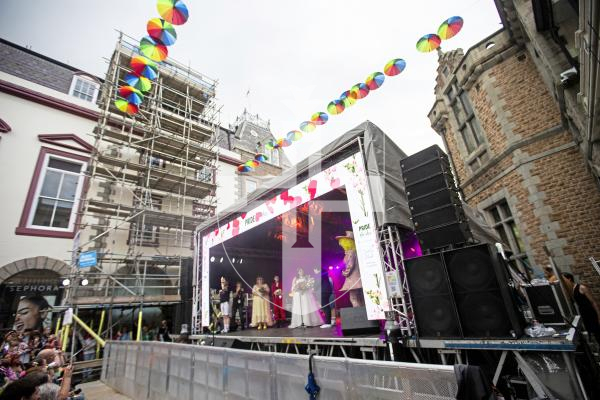 Picture by Sophie Rabey.  07-09-24.  Channel Island Pride 2024 celebrations in St Peter Port Town.