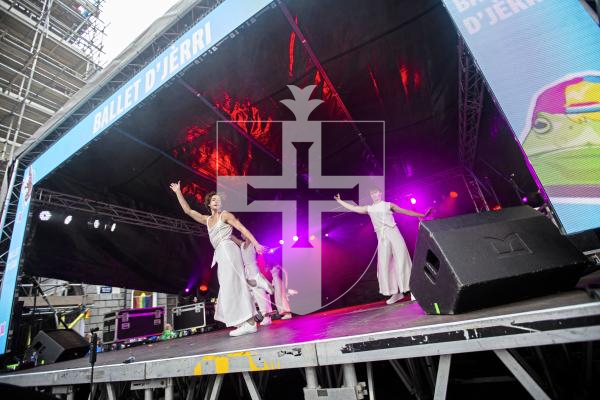 Picture by Sophie Rabey.  07-09-24.  Channel Island Pride 2024 celebrations in St Peter Port Town.
Ballet D'Jerri