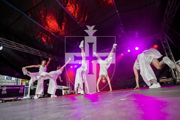 Picture by Sophie Rabey.  07-09-24.  Channel Island Pride 2024 celebrations in St Peter Port Town.
Ballet D'Jerri