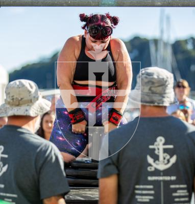 Picture by Karl Dorfner. 14-09-2024 - Action from the Guernsey's Strongest competition, the step climb event