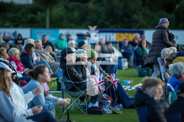 Picture by Karl Dorfner - KGV - Proms on the wicket event - Crowd and Orchestra shots