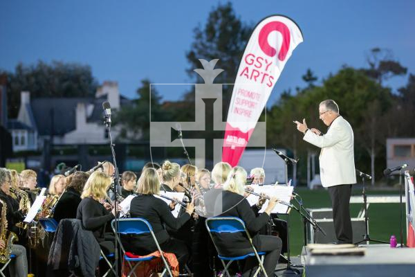 Picture by Karl Dorfner - KGV - Proms on the wicket event - Crowd and Orchestra shots