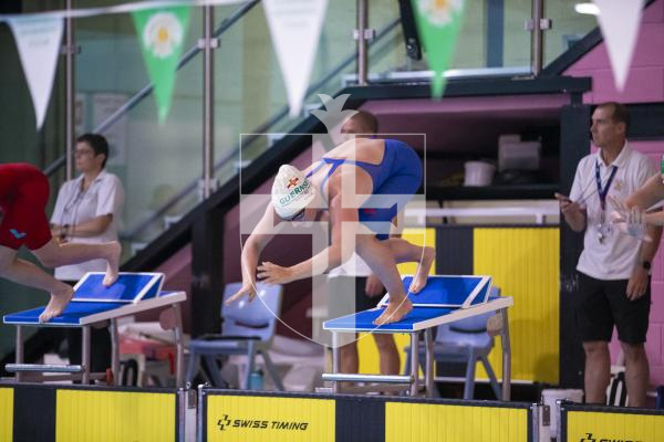 Picture by Peter Frankland. 27-09-24 Swimming at St Sampson's High School. The Wayfarers Travel Island Championships 2024. Orla Rabey, 22