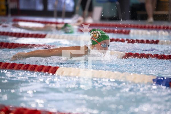 Picture by Peter Frankland. 27-09-24 Swimming at St Sampson's High School. The Wayfarers Travel Island Championships 2024. Chloe Brown, 18