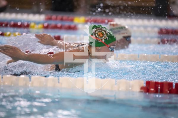 Picture by Peter Frankland. 27-09-24 Swimming at St Sampson's High School. The Wayfarers Travel Island Championships 2024. Chloe Brown, 18