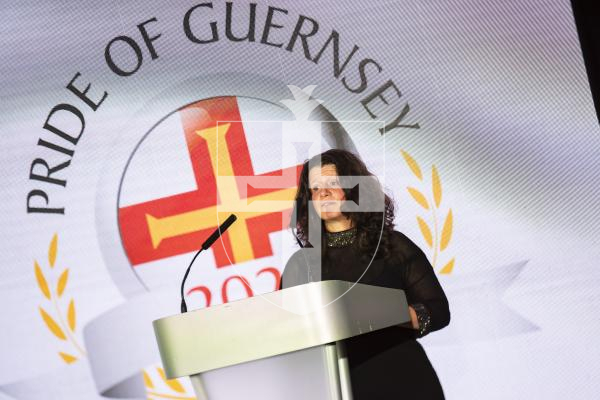 Picture by Sophie Rabey.  07-10-23.  Pride of Guernsey 2023 Awards at St Pierre Park.
Carer of the Year, sponsored by Specsavers.   WINNER - Emilia Fernandes and Mary Perkins (Specsavers)