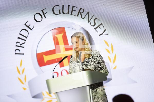 Picture by Sophie Rabey.  07-10-23.  Pride of Guernsey 2023 Awards at St Pierre Park.
Diversity & Inclusion of the Year, sponsored by Insurance Corporation.   WINNER - Emily Slann.