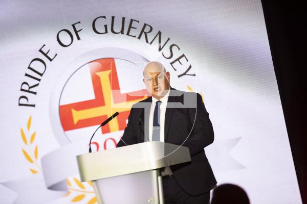 Picture by Sophie Rabey.  07-10-23.  Pride of Guernsey 2023 Awards at St Pierre Park.
Grandparent/s of the Year, sponsored by The Co-Op.
Jon Bond (Coop)