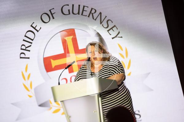 Picture by Sophie Rabey.  07-10-23.  Pride of Guernsey 2023 Awards at St Pierre Park.
Diversity & Inclusion of the Year, sponsored by Insurance Corporation.   
Michelle Steele (Insurance Corporation)