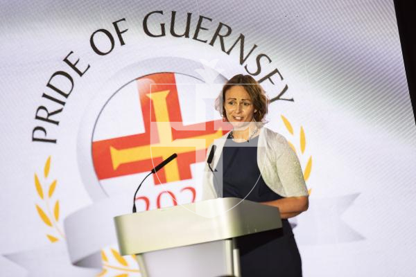 Picture by Sophie Rabey.  07-10-23.  Pride of Guernsey 2023 Awards at St Pierre Park.
Neighbour of the Year, sponsored by Guernsey Energy.  Alex Herschel (Guernsey Energy)