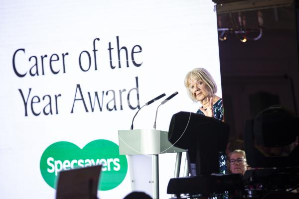 Picture by Peter Frankland. 07-10-23 Pride of Guernsey Awards 2023.  Dame Mary Perkins