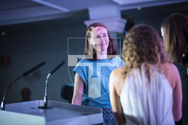Picture by Peter Frankland. 07-10-23 Pride of Guernsey Awards 2023.  Sports Volunteer - Kristin Dowling (volunteer manager)