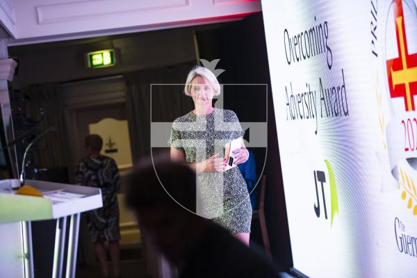 Picture by Peter Frankland. 07-10-23 Pride of Guernsey Awards 2023.  Jo Jalowiec (JT)