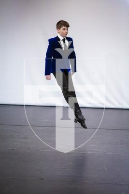 Picture By Peter Frankland. 28-01-23 Guernsey Festival of Dance 2023. Day 6 morning session. National D Age 13 and 14 (The Margaret Gaudier Cup with classes E and F). Cai Hoyte - Irish - Reel Time