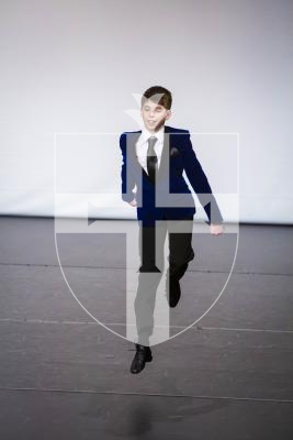 Picture By Peter Frankland. 28-01-23 Guernsey Festival of Dance 2023. Day 6 morning session. National D Age 13 and 14 (The Margaret Gaudier Cup with classes E and F). Cai Hoyte - Irish - Reel Time