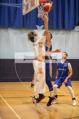 Picture by Sophie Rabey.  03-11-23.  Basketball Action at Beau Sejour - Chargers v Le Mont Saint.