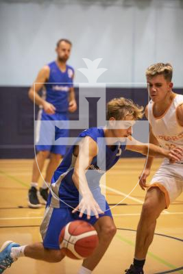 Picture by Sophie Rabey.  03-11-23.  Basketball Action at Beau Sejour - Chargers v Le Mont Saint.