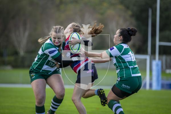 Picture by Luke Le Prevost. 04-11-23.
Ladies rugby action at Footes Lane - Raiders Ladies v Aylesford