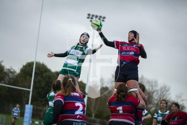 Picture by Luke Le Prevost. 04-11-23.
Ladies rugby action at Footes Lane - Raiders Ladies v Aylesford