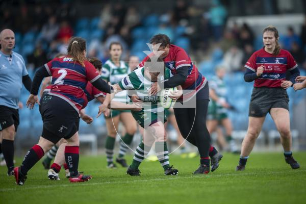 Picture by Luke Le Prevost. 04-11-23.
Ladies rugby action at Footes Lane - Raiders Ladies v Aylesford