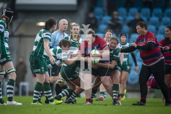 Picture by Luke Le Prevost. 04-11-23.
Ladies rugby action at Footes Lane - Raiders Ladies v Aylesford