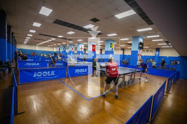 Picture by Luke Le Prevost. 05-11-23.
CI Junior Top 12 Table Tennis Tournament action at the Table Tennis Centre.
