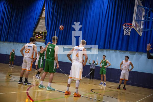 Picture by Luke Le Prevost. 08-11-23.
Basketball action at Beau Sejour - Chargers v V1 Pistons