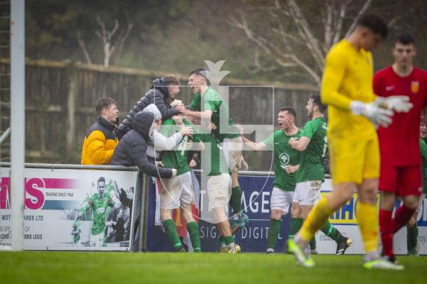 Picture by Sophie Rabey.  12-11-23.  Football Action at Footes Lane.  Under 21 Muratti - Guernsey vs Jersey.