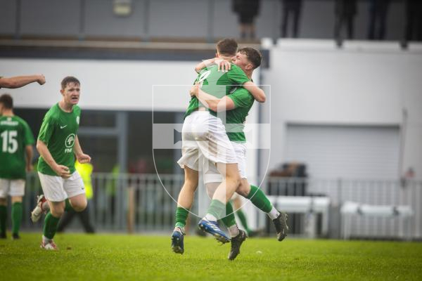 Picture by Sophie Rabey.  12-11-23.  Football Action at Footes Lane.  Under 21 Muratti - Guernsey vs Jersey.
