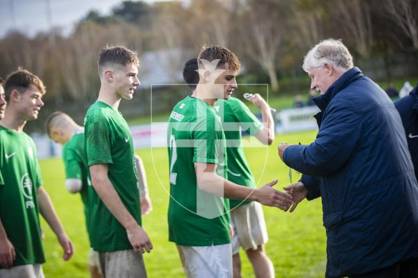 Picture by Sophie Rabey.  12-11-23.  Football Action at Footes Lane.  Under 21 Muratti - Guernsey vs Jersey.