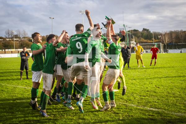 Picture by Sophie Rabey.  12-11-23.  Football Action at Footes Lane.  Under 21 Muratti - Guernsey vs Jersey.