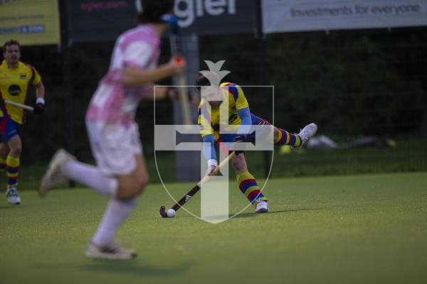 Picture by Luke Le Prevost. 18-11-23.
Hockey action at Footes Lane - Yobbos v Colombians