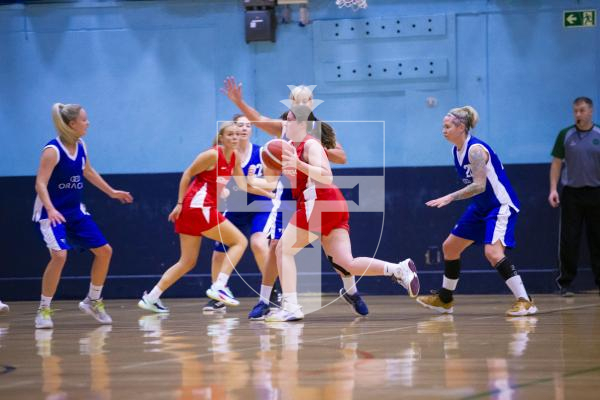 Picture by Peter Frankland. 22-11-23 Basketball at Beau Sejour. Comets v Diamonds