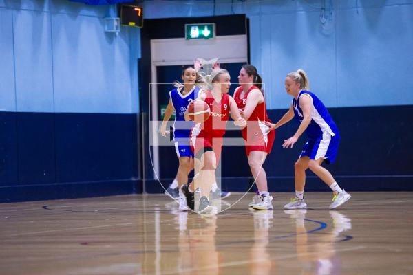 Picture by Peter Frankland. 22-11-23 Basketball at Beau Sejour. Comets v Diamonds