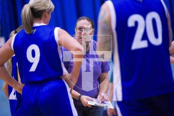 Picture by Peter Frankland. 22-11-23 Basketball at Beau Sejour. Comets v Diamonds